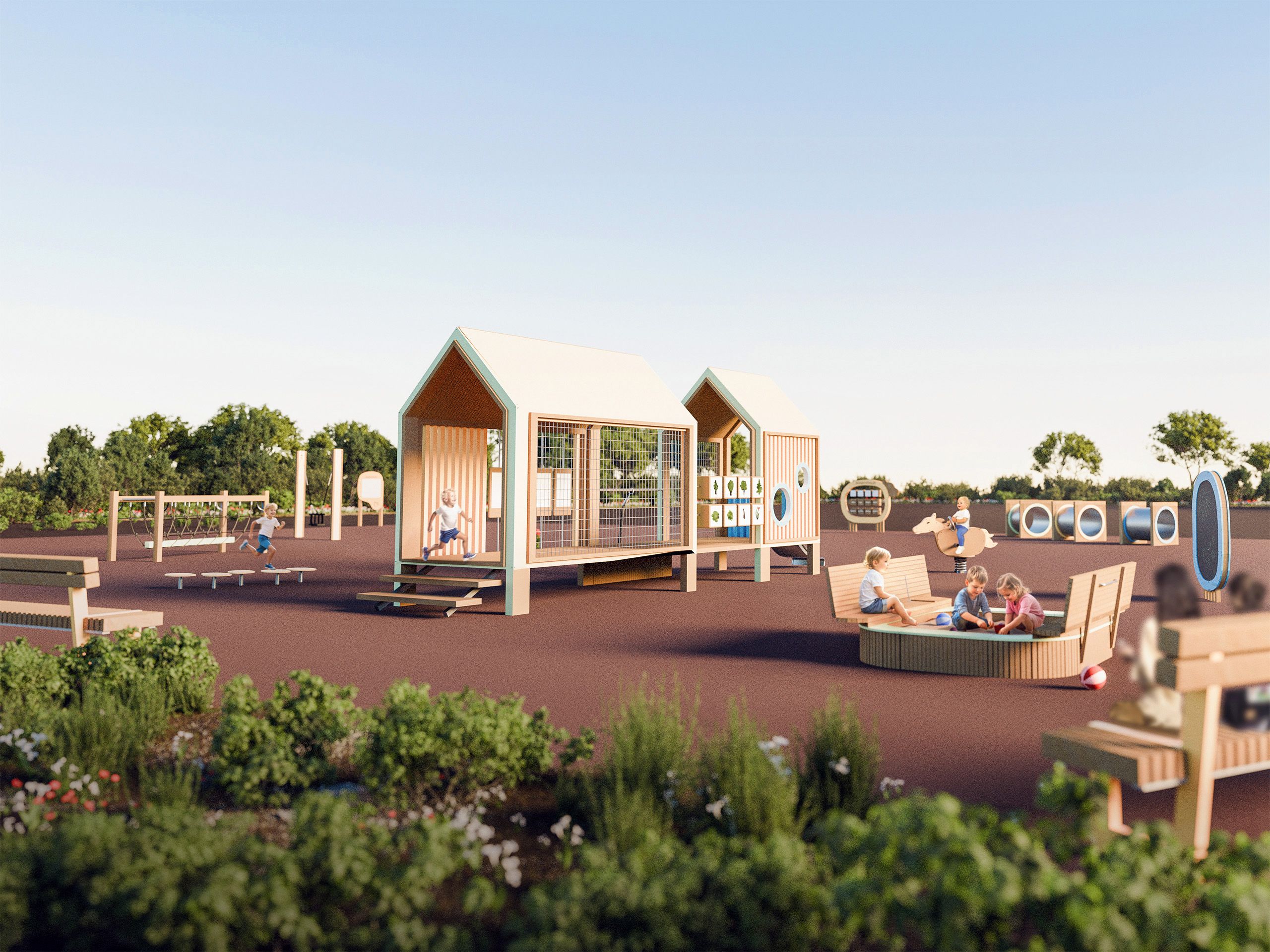 Развивающие игровые комплексы для самых маленьких